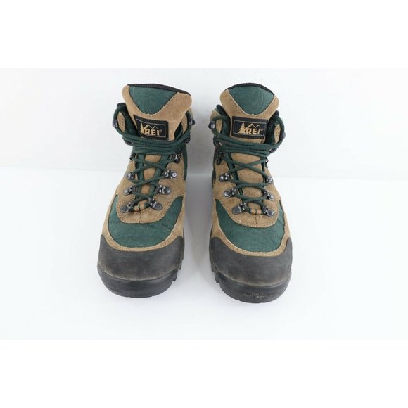 Vintage 90s Mens Size 8 Womens 10 Goretex Waterproof Hiking Ankle Boots Brown main image 10